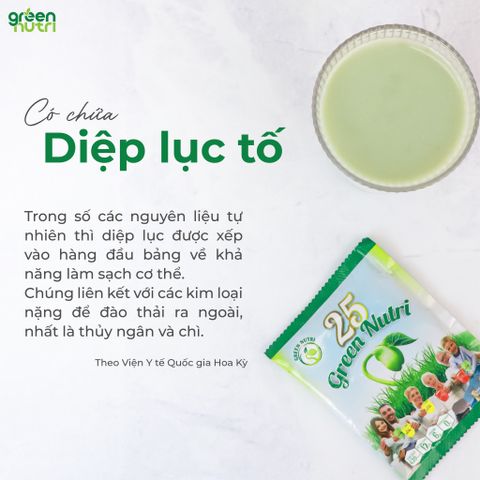 Sữa Hạt Ngũ Cốc 25 Green Nutri Hộp 625g - Thực Phẩm Chức Năng Dinh Dưỡng, Thuần Chay, Không Đường Tinh Luyện
